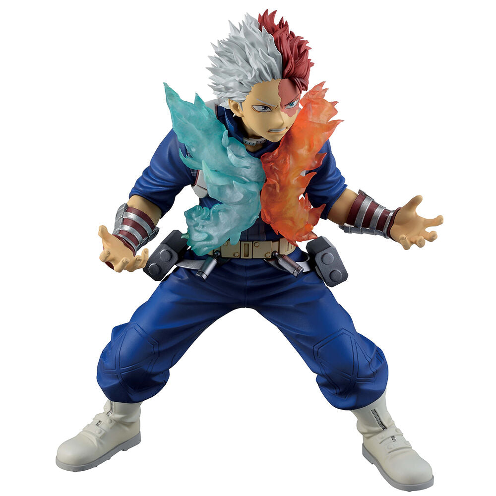 Figura Ichibansho Shoto Todoroki On Top of Hapiness My Hero Academia 20cm   BANPRESTO