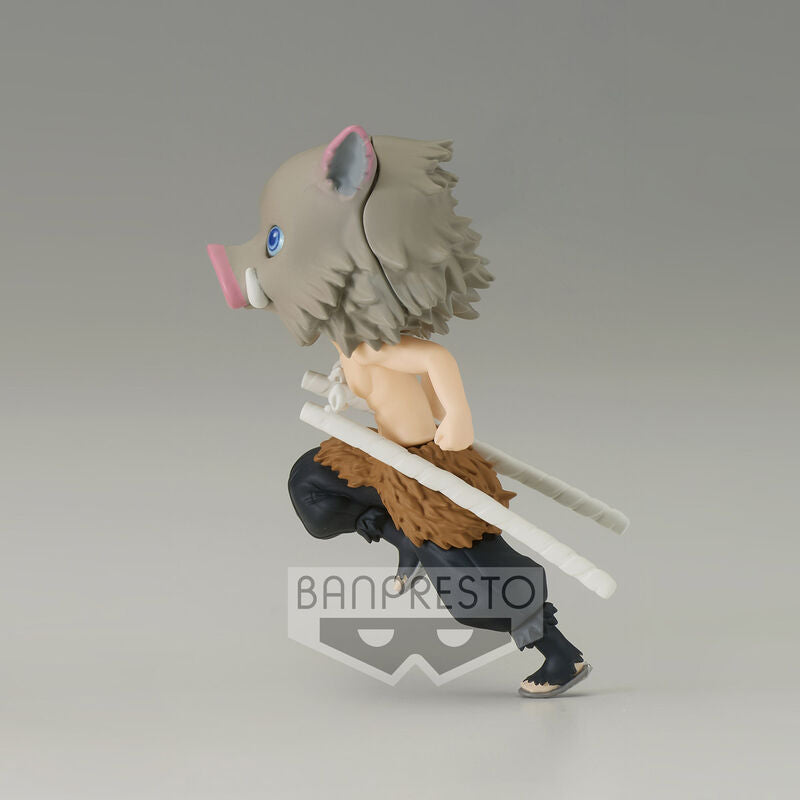 Figura Inosuke Hashibira Demon Slayer Kimetsu No Yaiba Q posket petit 7cm   BANPRESTO