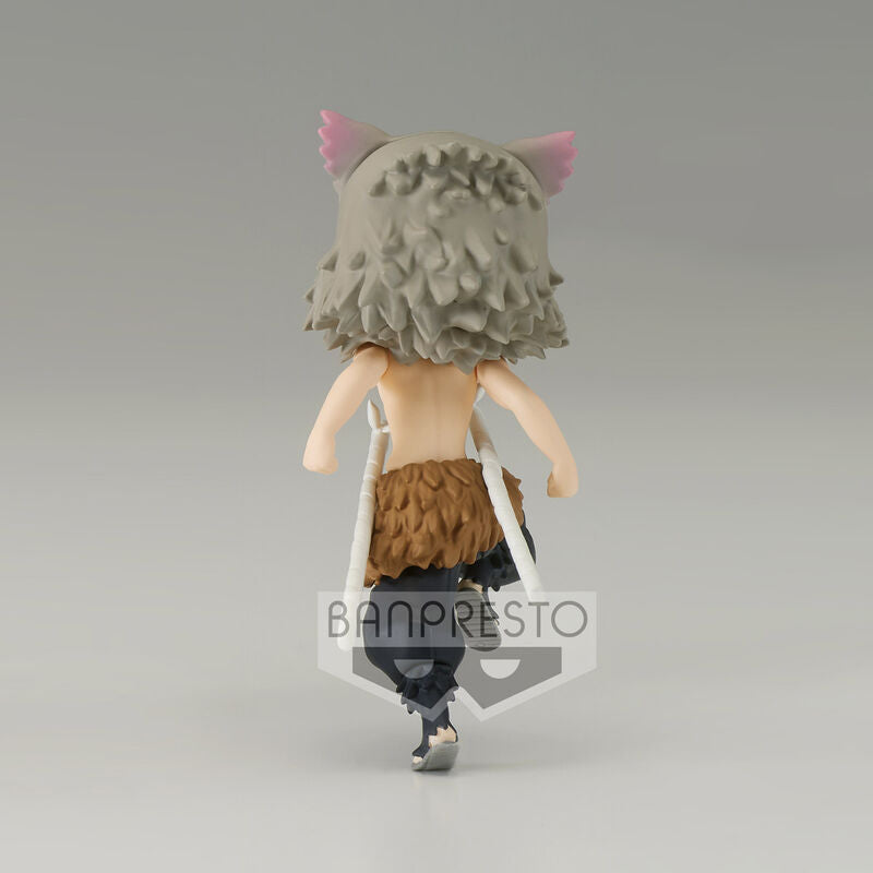 Figura Inosuke Hashibira Demon Slayer Kimetsu No Yaiba Q posket petit 7cm   BANPRESTO