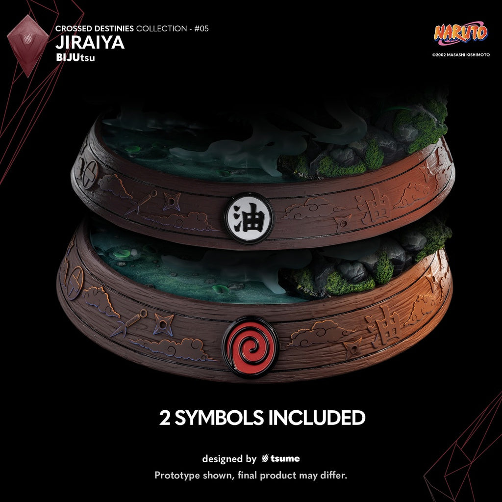 Figura Jiraiya Bijutsu Collection Crossed Destinies Tsume 1/4 Naruto   Tsume