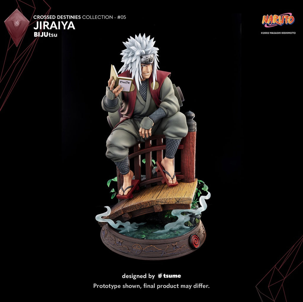Figura Jiraiya Bijutsu Collection Crossed Destinies Tsume 1/4 Naruto   Tsume