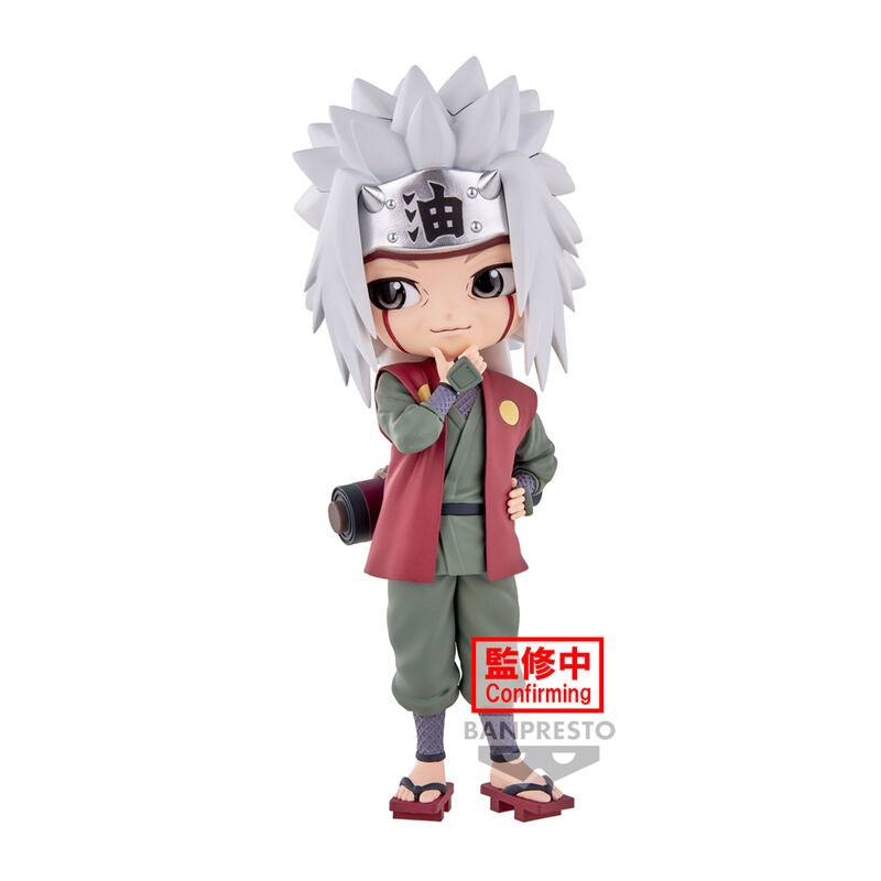 Figura Jiraiya Naruto Shippuden Q posket 14cm   BANPRESTO
