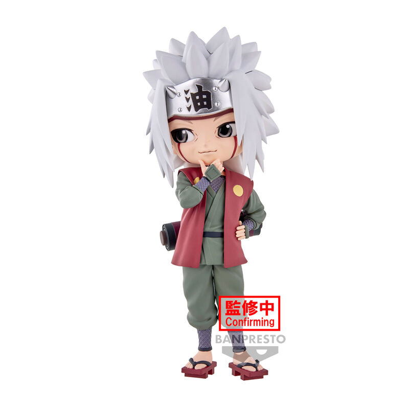 Figura Jiraiya Naruto Shippuden Q posket 14cm   BANPRESTO