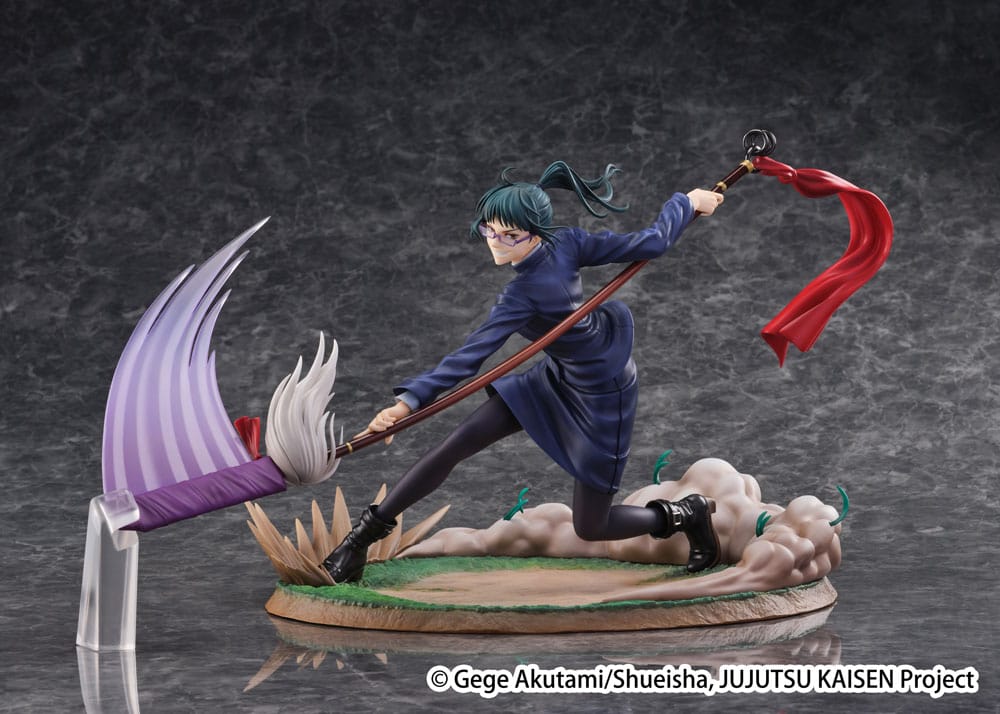 Figura Jujutsu Kaisen Estatua SHIBUYA SCRAMBLE FIGURE 1/7 Maki Zen'in   E Stream