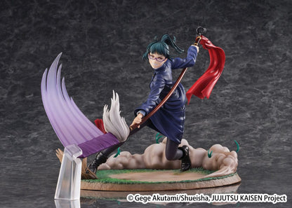 Figura Jujutsu Kaisen Estatua SHIBUYA SCRAMBLE FIGURE 1/7 Maki Zen'in  