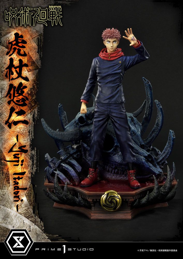 Figura Jujutsu Kaisen Premium Masterline Series Estatua Yuuji Itadori   Prime 1 Studio