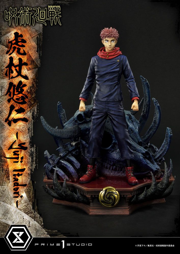 Figura Jujutsu Kaisen Premium Masterline Series Estatua Yuuji Itadori   Prime 1 Studio