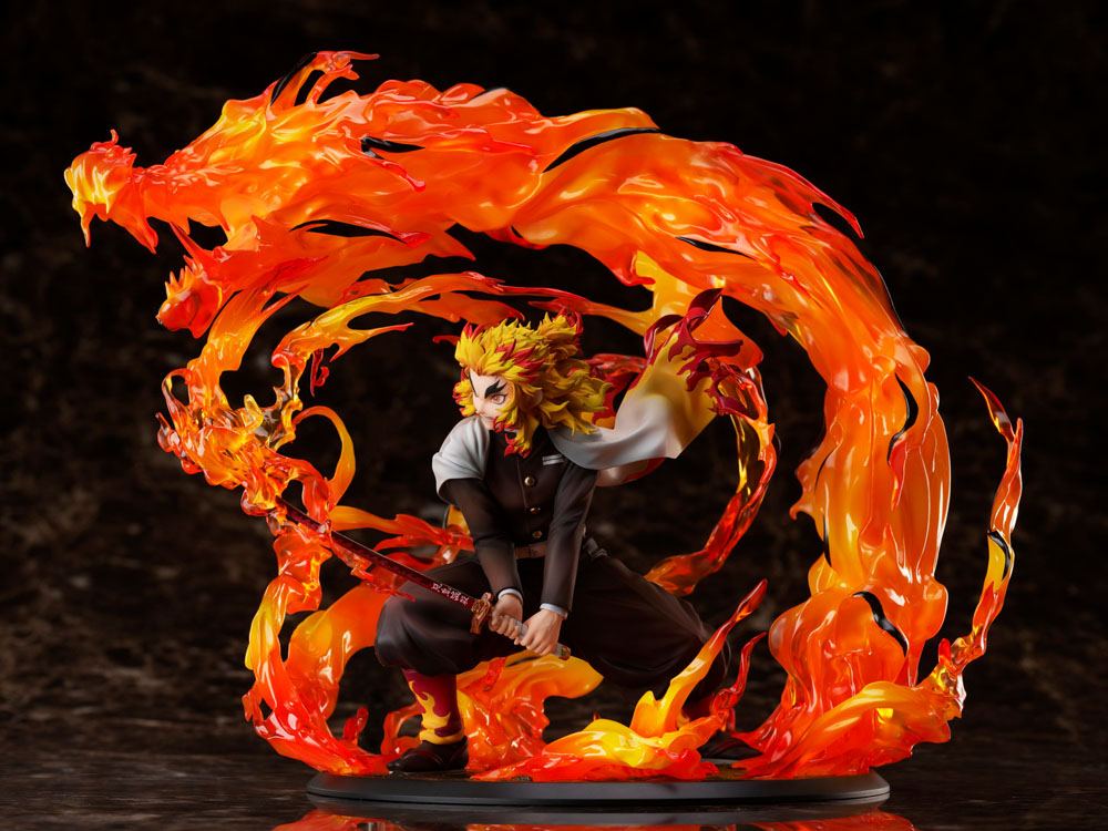 Figura Kimetsu no Yaiba de Kyojuro Rengoku Demon Slayer Aniplex   Aniplex