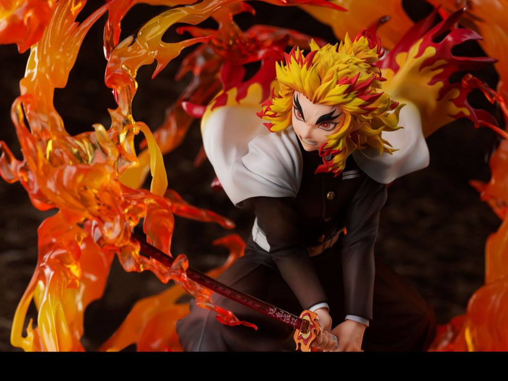 Figura Kimetsu no Yaiba de Kyojuro Rengoku Demon Slayer Aniplex   Aniplex