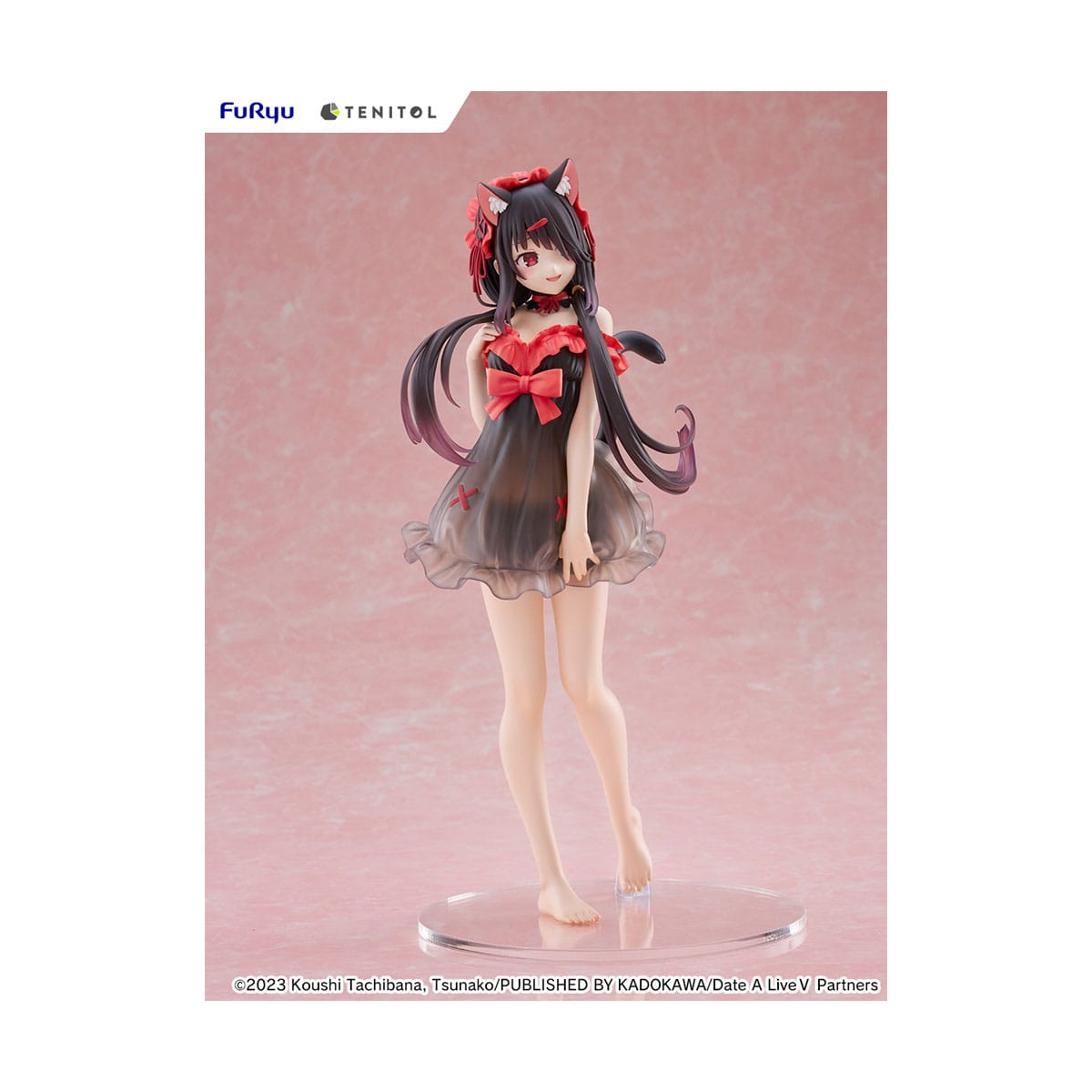 Figura Kurumi Tokisaki 30cm Date a Live V Tenitol Tall   FURYU