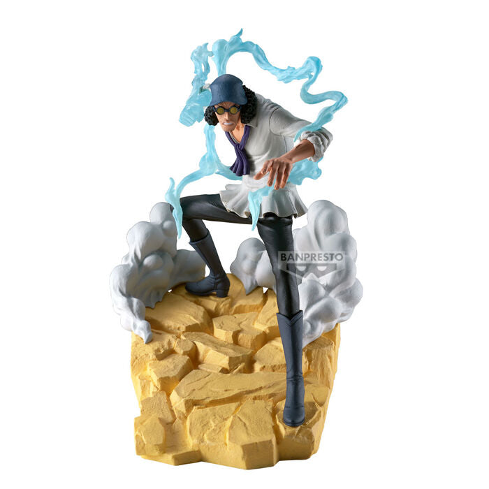 Figura Kuzan One Piece Senkozekkei 17cm   BANPRESTO