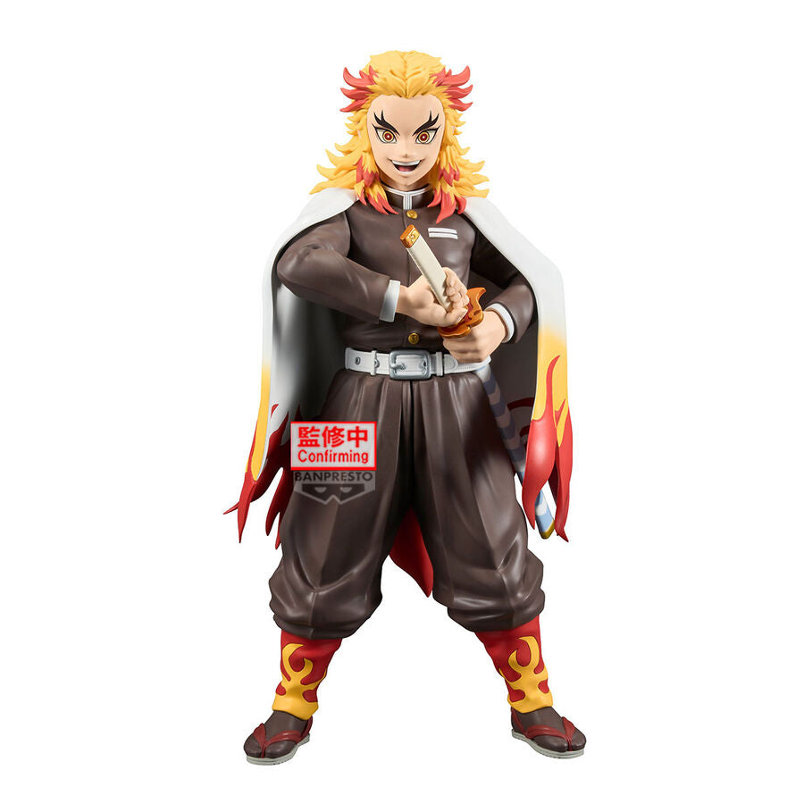 Figura Kyojuro Rengoku Grandista Demon Slayer Kimetsu no Yaiba 24cm  