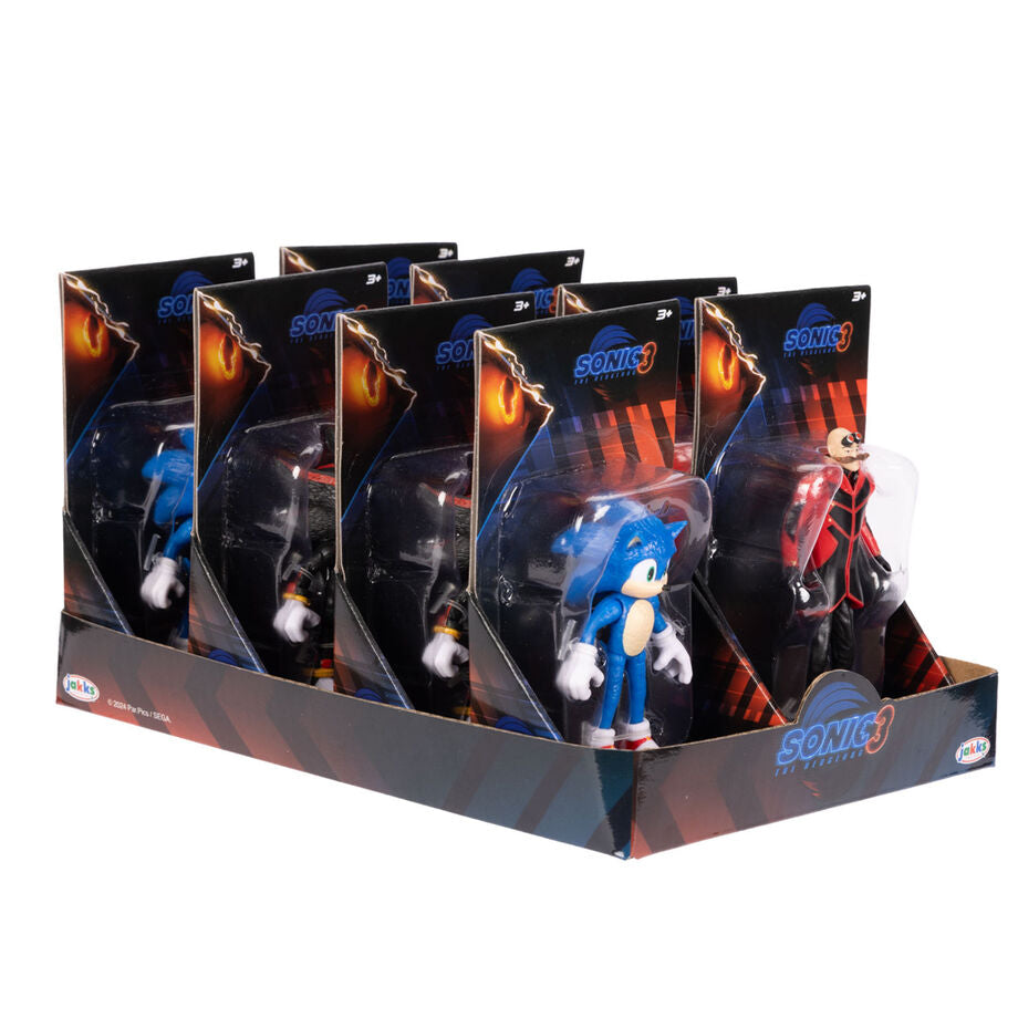 Figura La Pelicula Sonic 3 7cm surtido   JAKKS PACIFIC