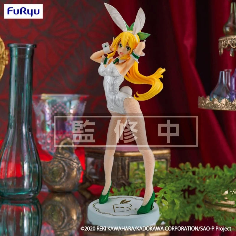 Figura Leafa White Pearl Bicute Bunnies Sword Art Online 26cm  
