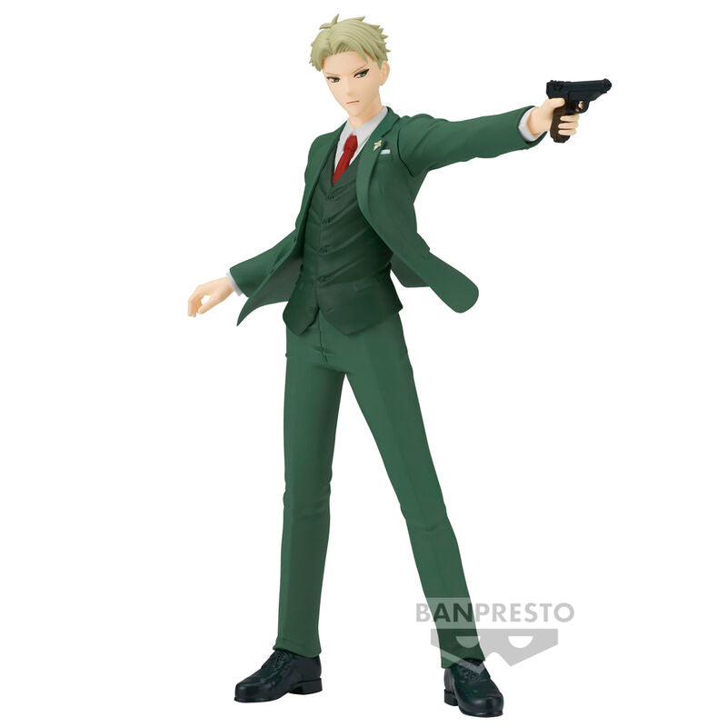 Figura Loid Forger Vibration Stars Spy X Family 17cm   BANPRESTO