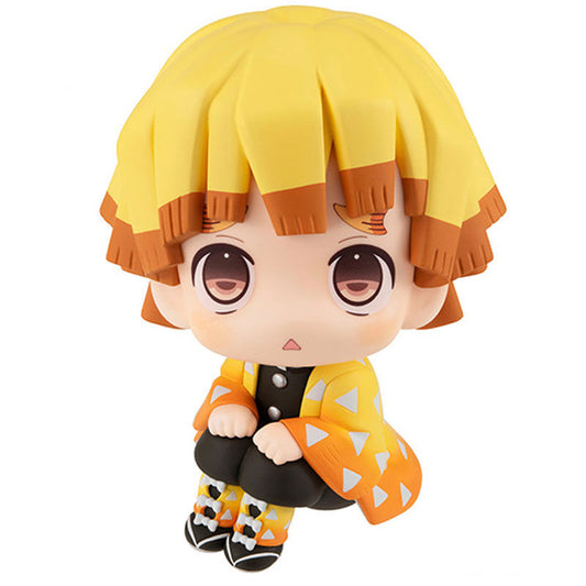 Figura Look up Zenitsu Agatsuma Demon Slayer Kimetsu No Yaiba 11cm  