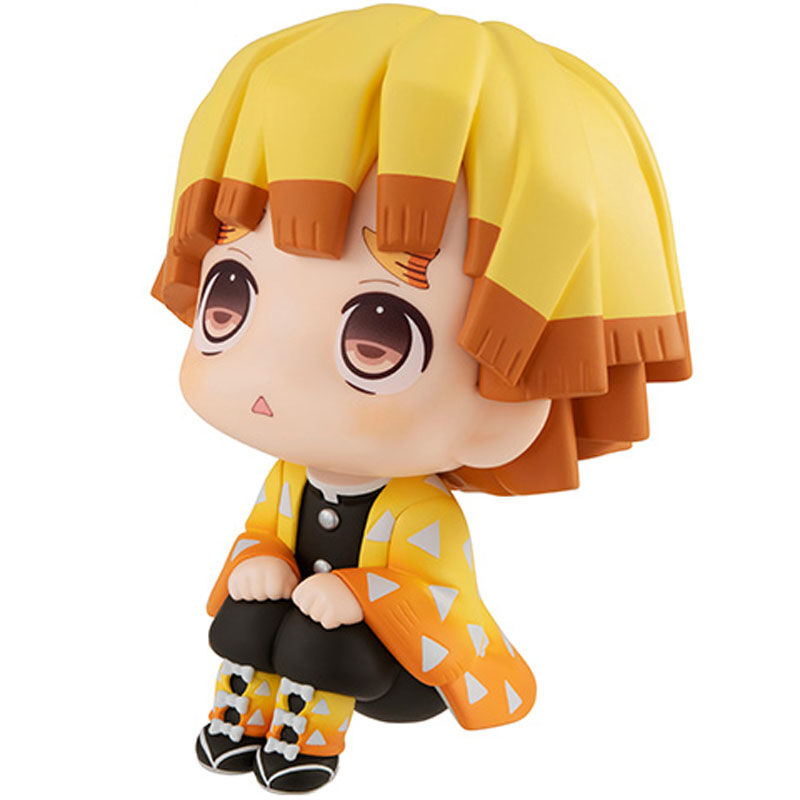 Figura Look up Zenitsu Agatsuma Demon Slayer Kimetsu No Yaiba 11cm   MEGAHOUSE