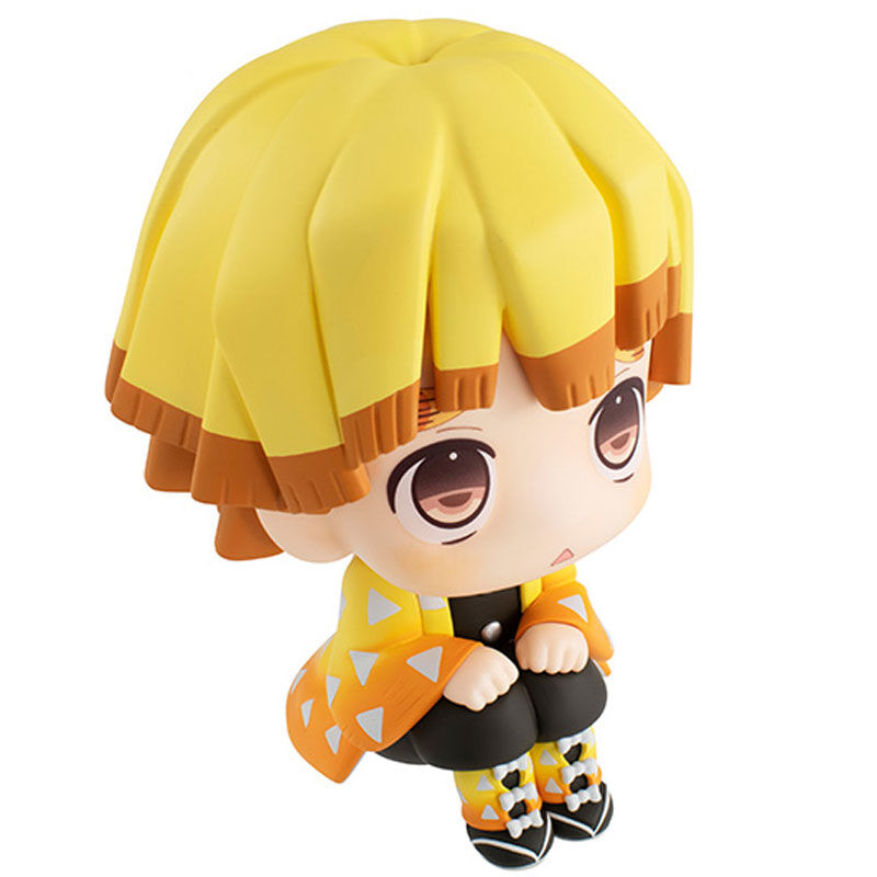 Figura Look up Zenitsu Agatsuma Demon Slayer Kimetsu No Yaiba 11cm   MEGAHOUSE