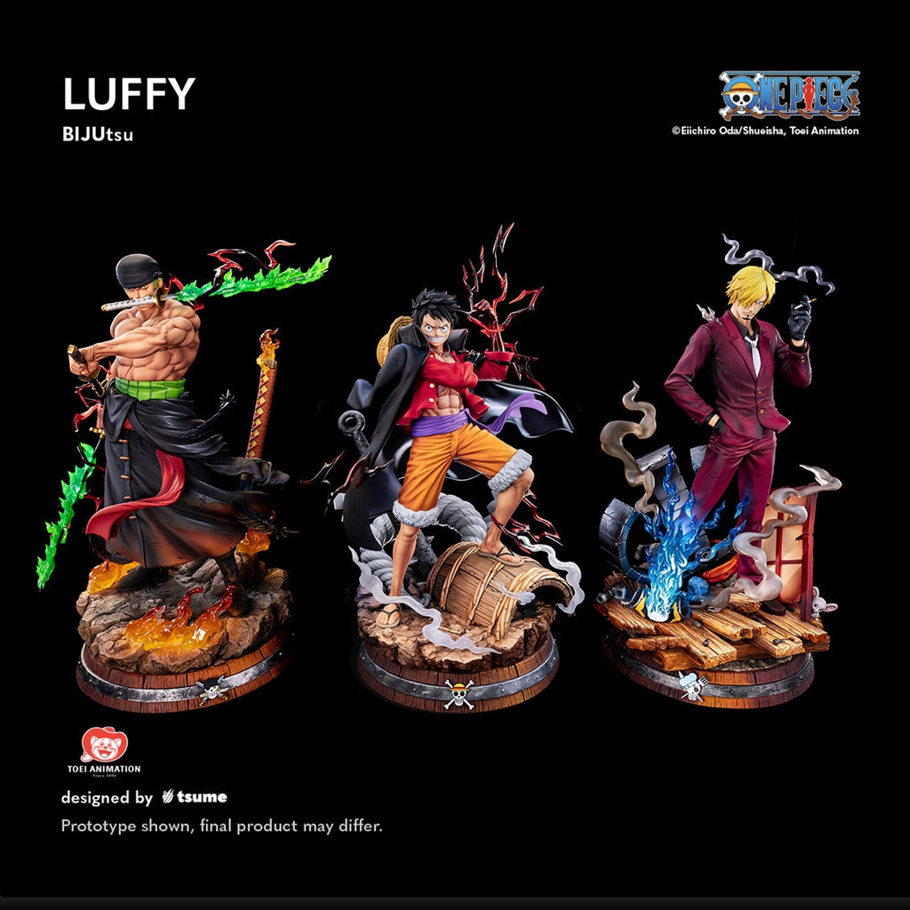 Figura Luffy Bijutsu Tsume 1/4 One Piece   Tsume