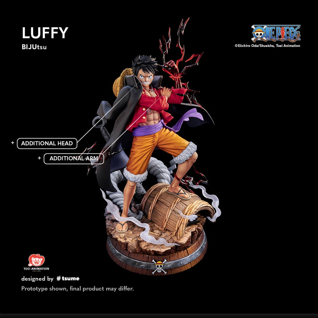 Figura Luffy Bijutsu Tsume 1/4 One Piece   Tsume