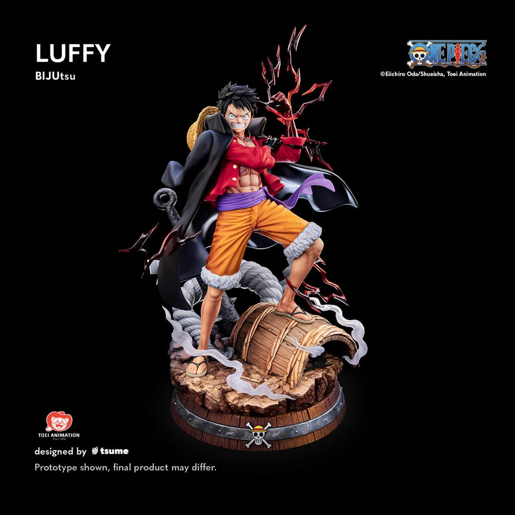 Figura Luffy Bijutsu Tsume 1/4 One Piece   Tsume
