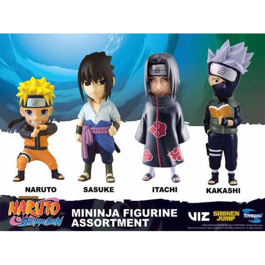 Figura Mininja Naruto Shippuden 5cm surtido  