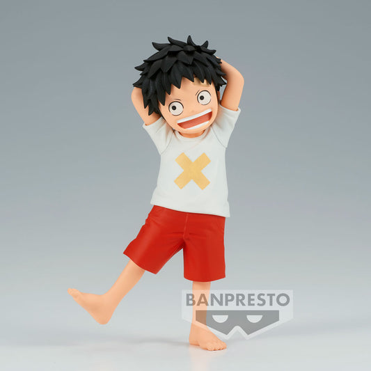 Figura Monkey D Luffy Children The Grandline Series Film Red One Piece 12cm  