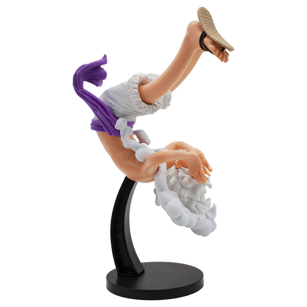 Figura Monkey D Luffy Gear 5 King of Artist One Piece 15cm   BANPRESTO