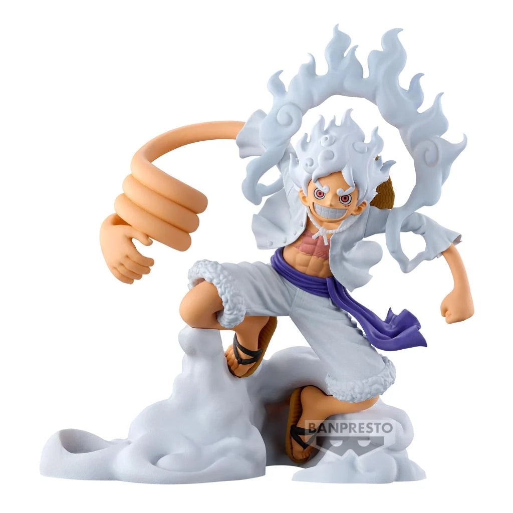 Figura Monkey D. Luffy Gear 5 One Piece 10cm  