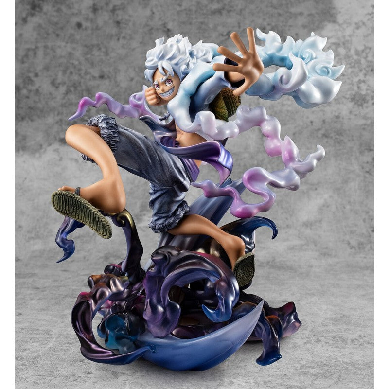 Figura Monkey D Luffy Gear 5 Wa-Maximum One Piece 23cm   Megahouse