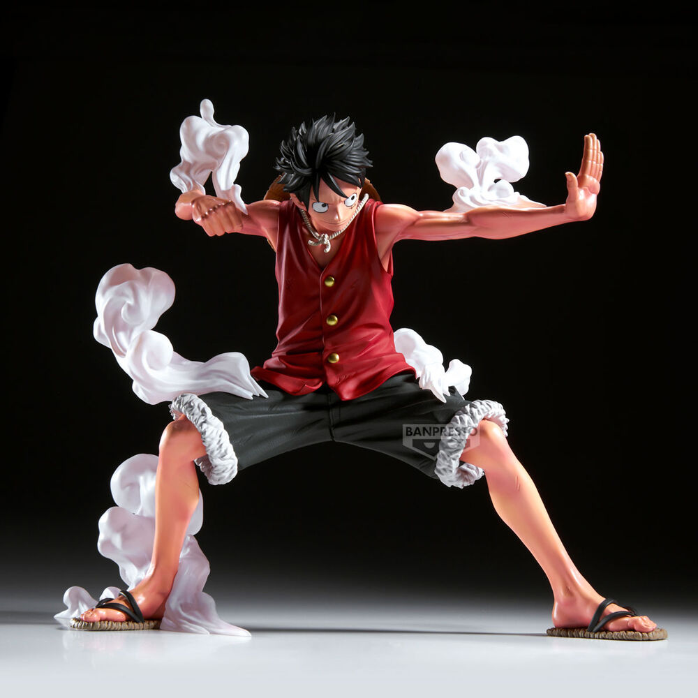 Figura Monkey D Luffy Maximatic Plus One Piece 21cm   BANPRESTO