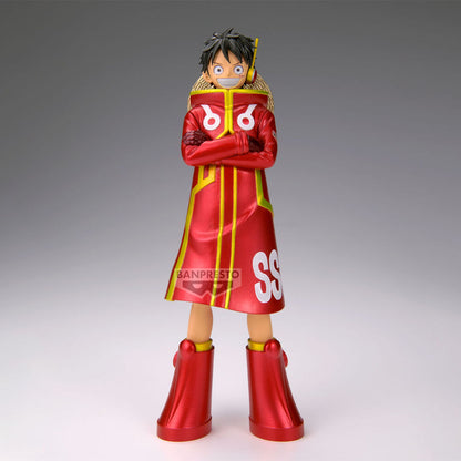 Figura Monkey D. Luffy The Grandline Series One Piece DXF 16cm   BANPRESTO