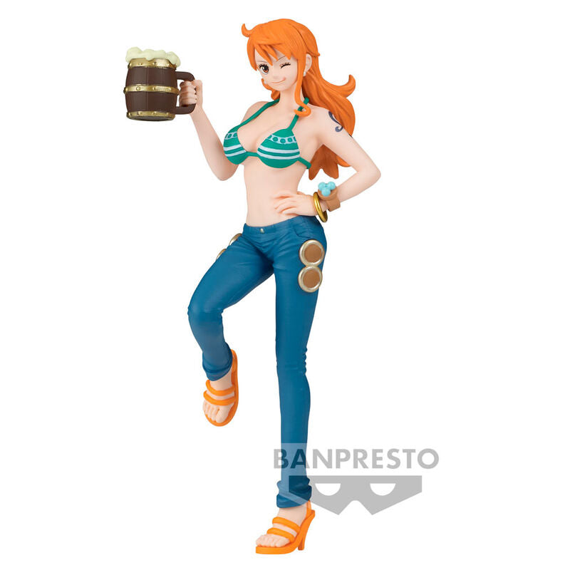 Figura Nami Its Blanquet One Piece 16cm   BANPRESTO