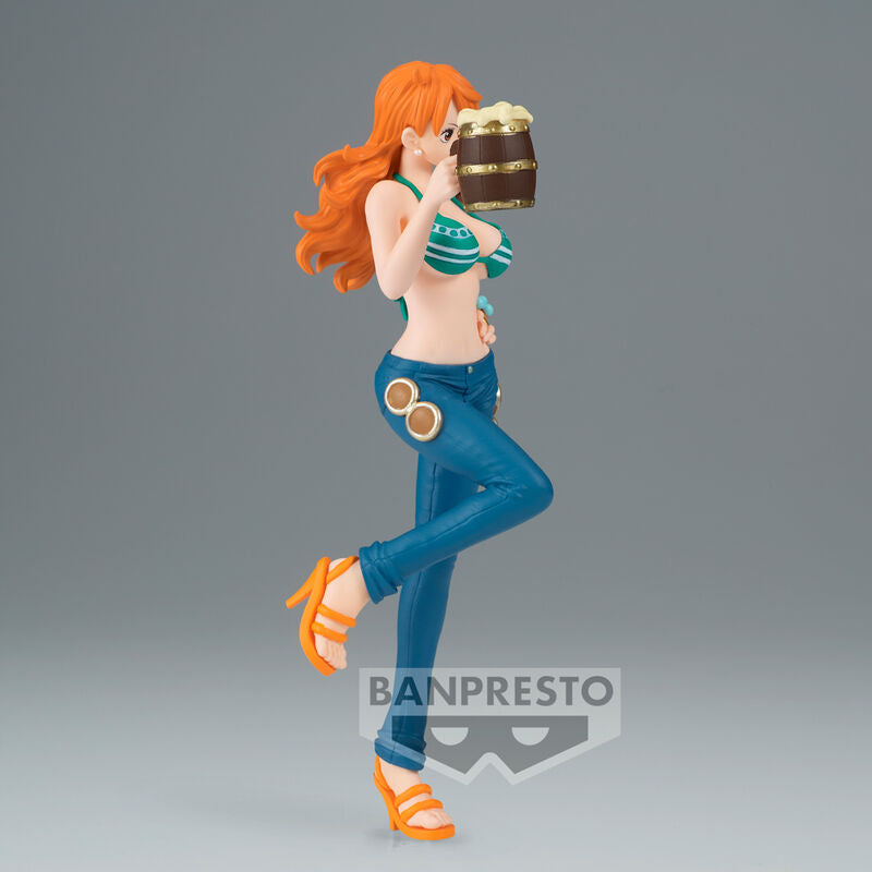 Figura Nami Its Blanquet One Piece 16cm   BANPRESTO