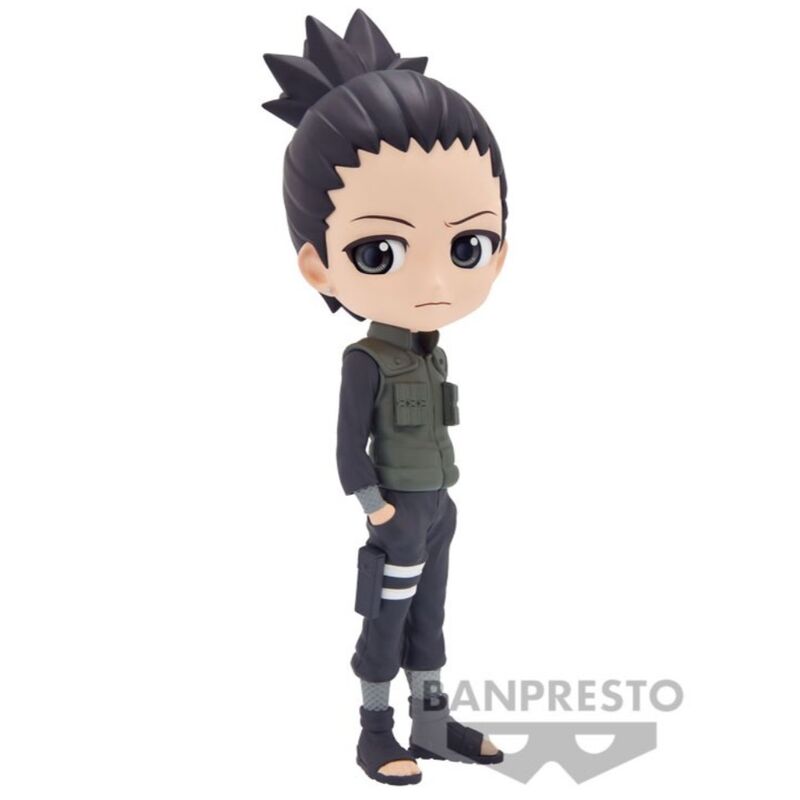 Figura Nara Shikamaru Ver.A Naruto Shippuden Q posket 14cm   BANPRESTO