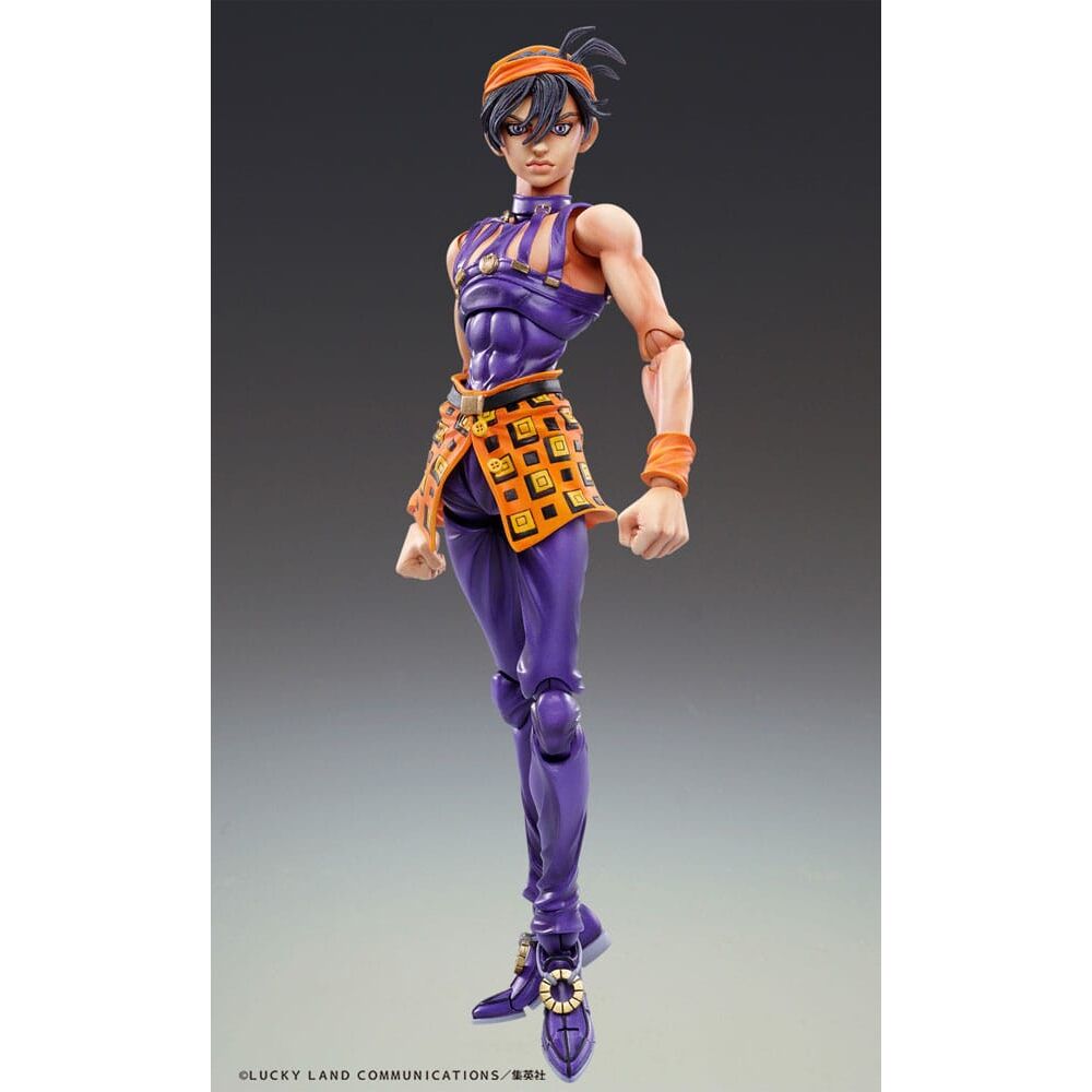 Figura Narancia Ghirga & Aerosmith Chozokado Jojos Bizarre Adventure Golden Wind 15Cm