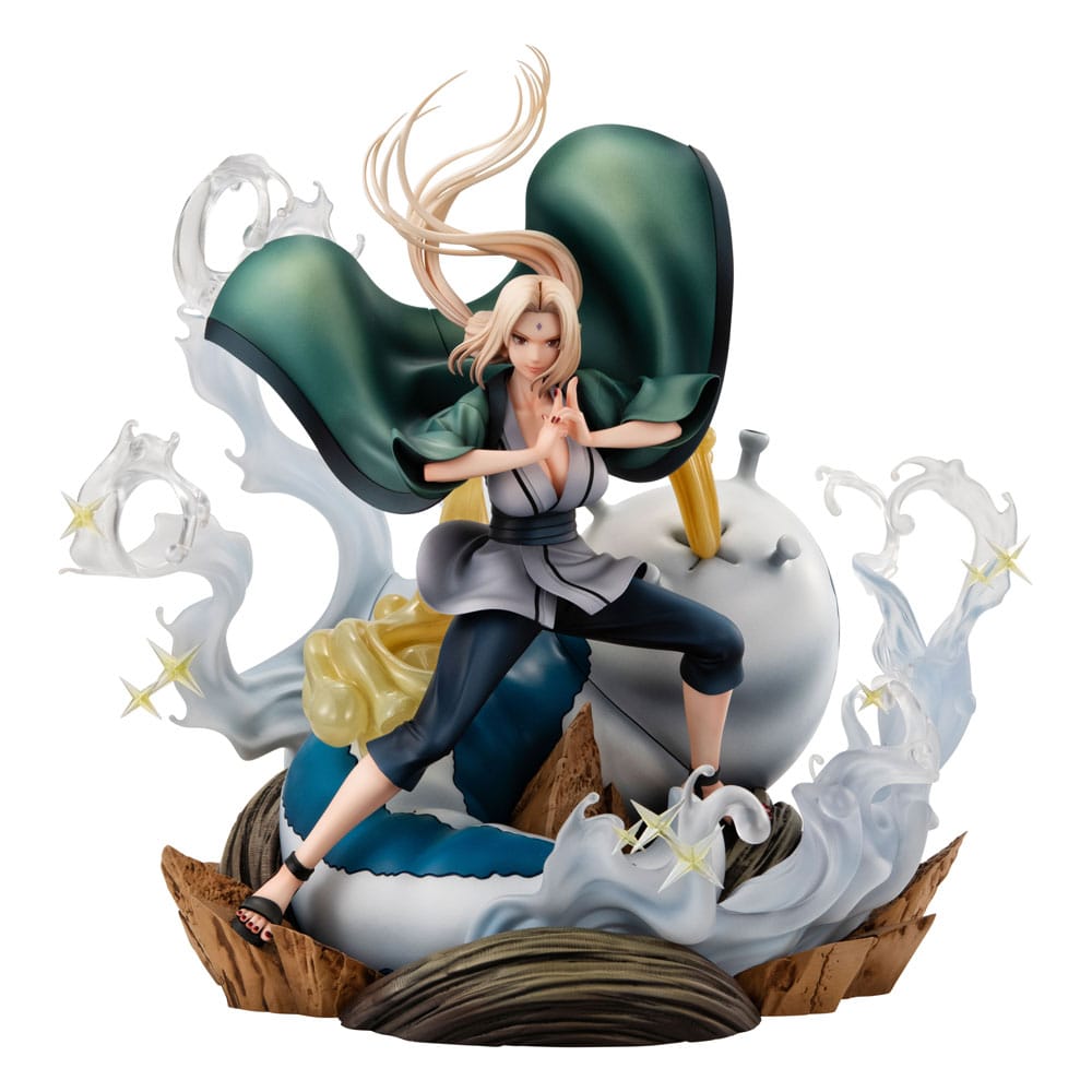 Figura Naruto Estatua Gals PVC Tsunade Ver. 3 27 cm   Megahouse