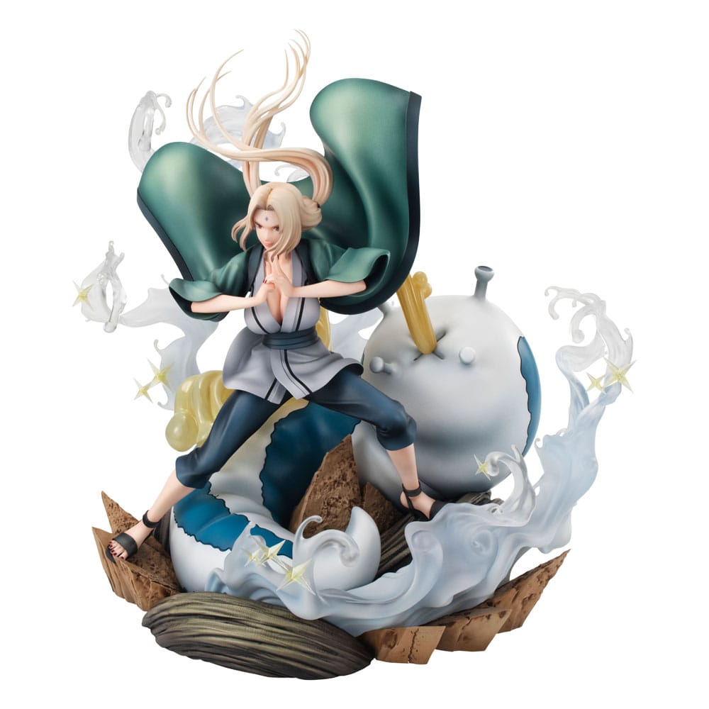 Figura Naruto Estatua Gals PVC Tsunade Ver. 3 27 cm   Megahouse
