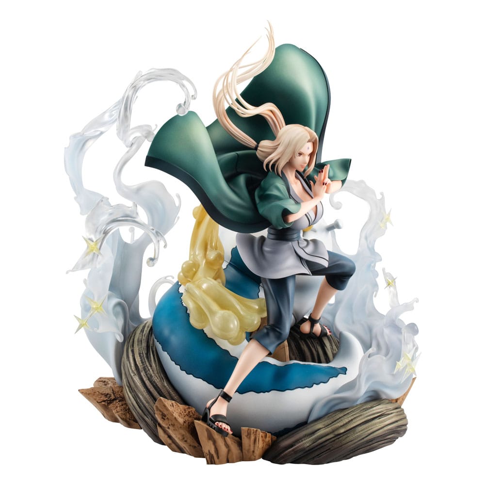Figura Naruto Estatua Gals PVC Tsunade Ver. 3 27 cm   Megahouse