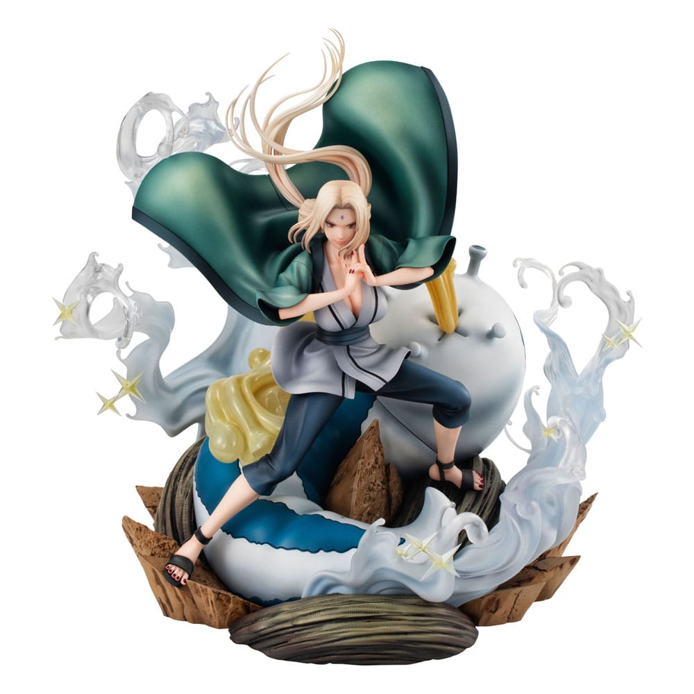 Figura Naruto Estatua Gals PVC Tsunade Ver. 3 27 cm   Megahouse