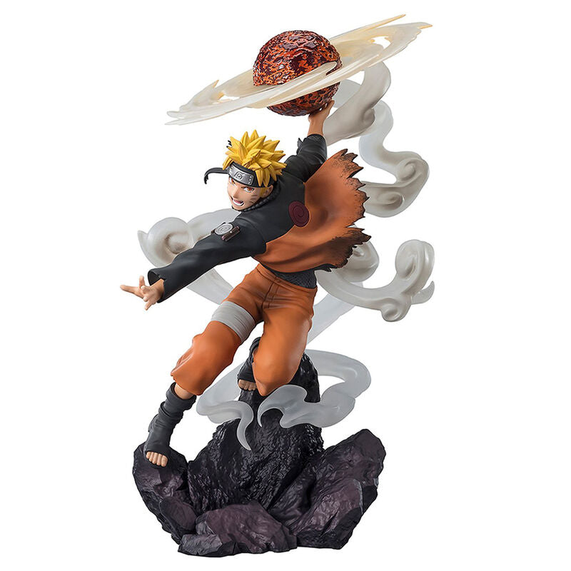 Figura Naruto Uzumaki Sage Lava Release Rasenshuriken Naruto Shippuden   TAMASHII NATIONS