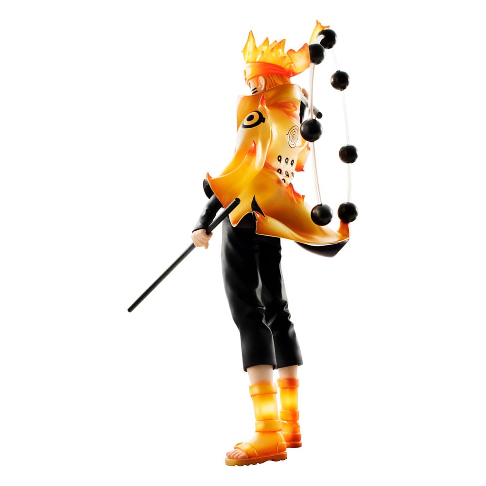Figura Naruto Uzumaki Serie G.E.M. Six Paths Sage Mode 15th Anniversary 22cm   Megahouse