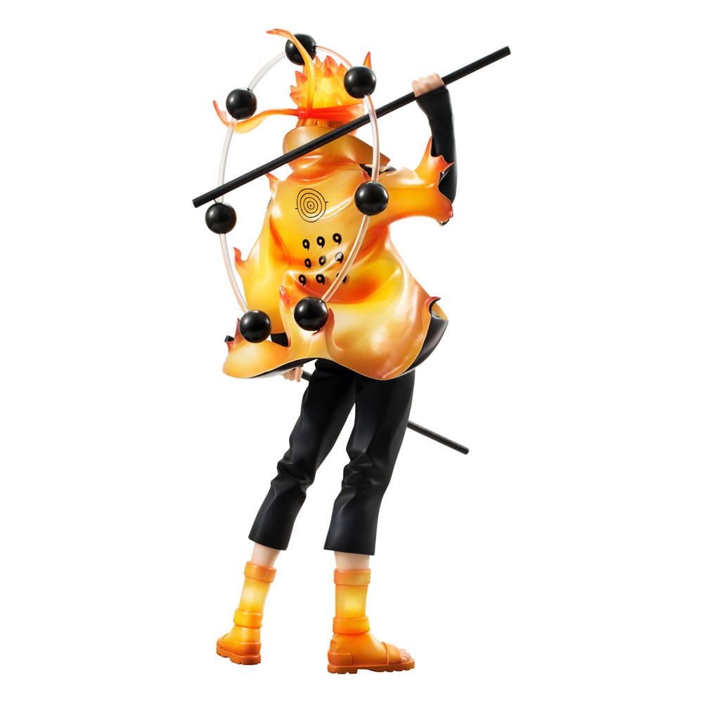 Figura Naruto Uzumaki Serie G.E.M. Six Paths Sage Mode 15th Anniversary 22cm   Megahouse