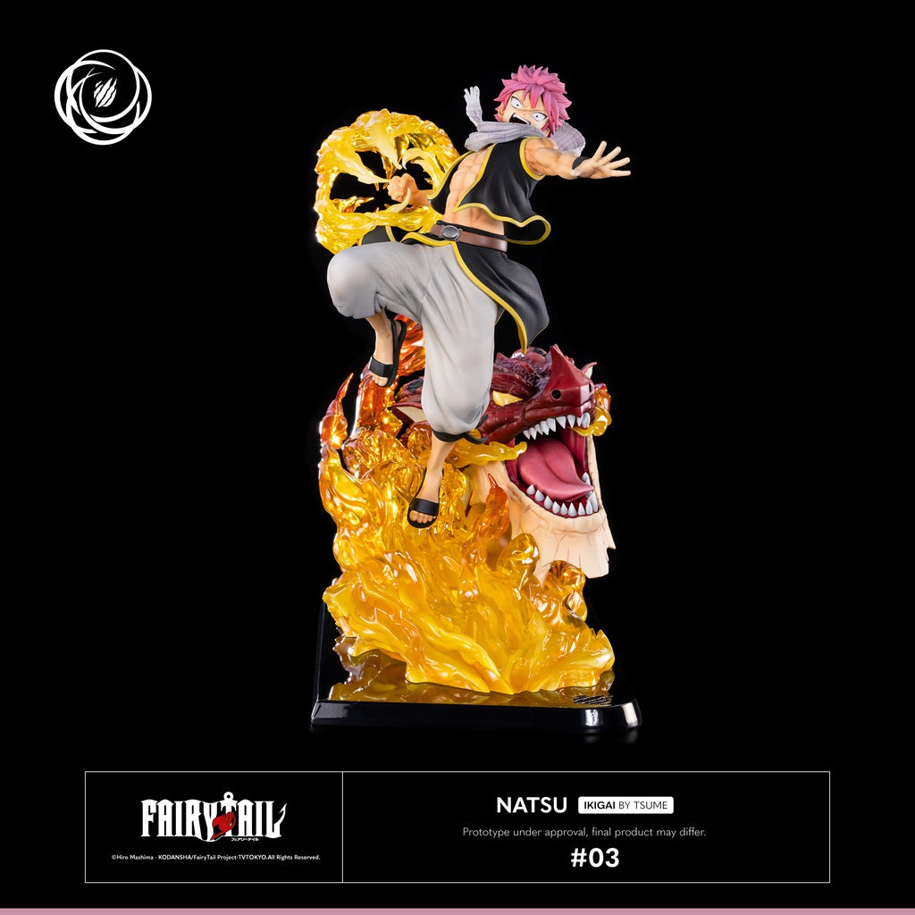 Figura Natsu Fairytail Ikigai Tsume 1/6  