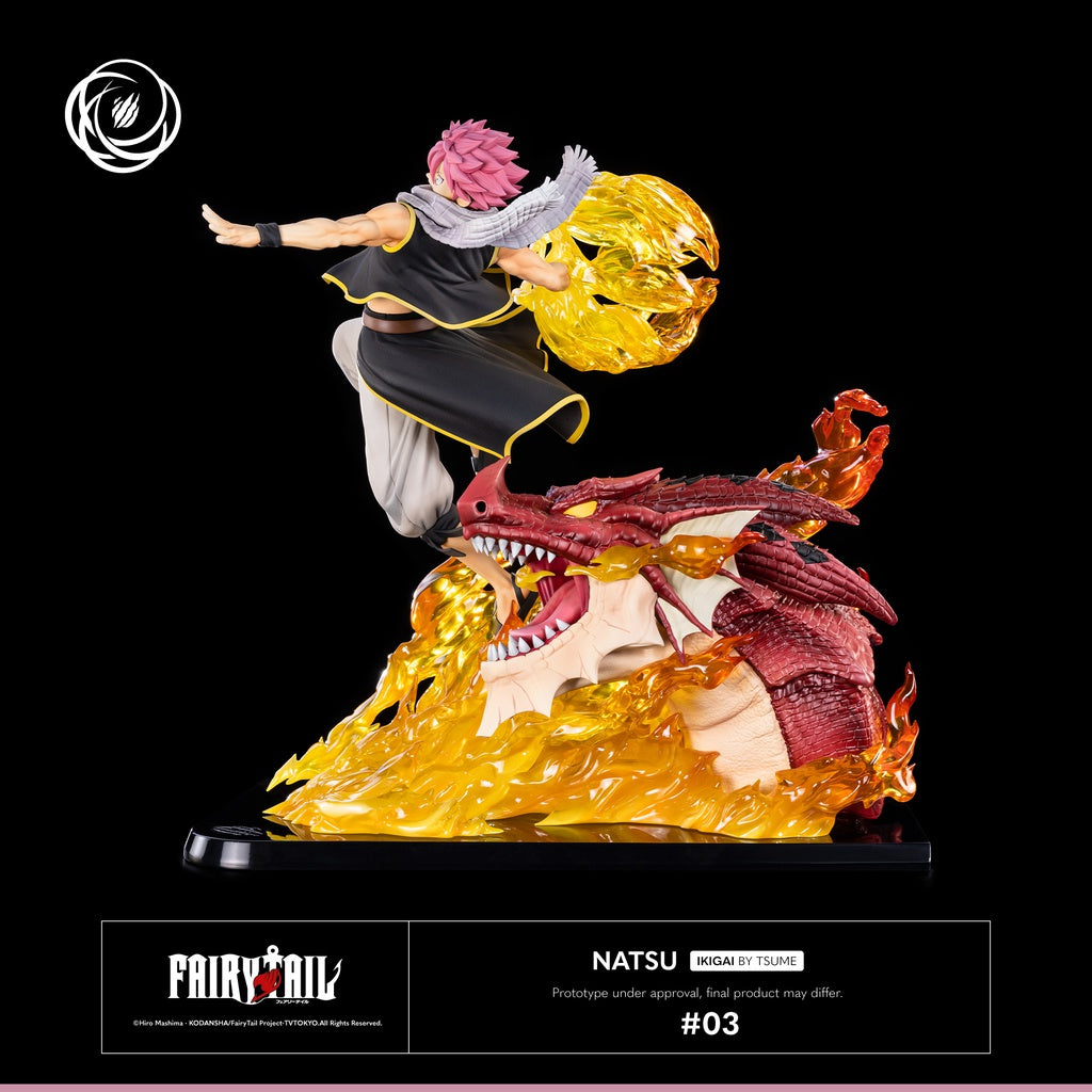 Figura Natsu Fairytail Ikigai Tsume 1/6  