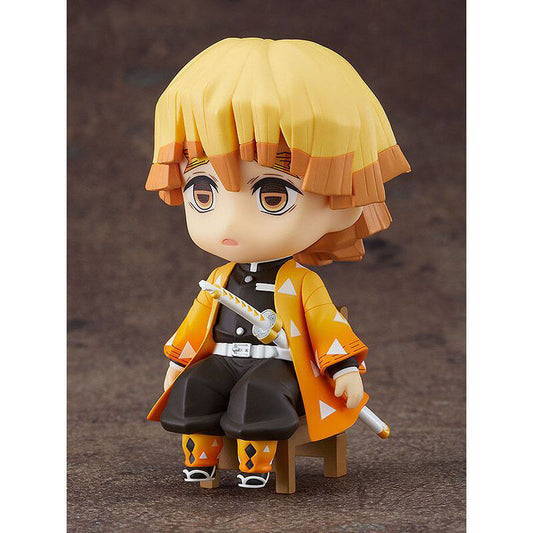Figura Nendoroid Swacchao Zenitsu Agatsuma Demon Slayer Kimetsu No Yaiba 9cm  
