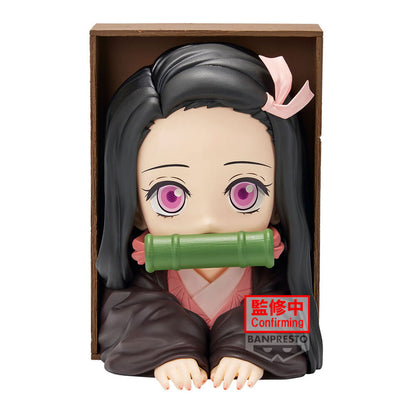 Figura Nezuko Kamado Hyokofig Demon Slayer Kimetsu no Yaiba 16cm   BANPRESTO