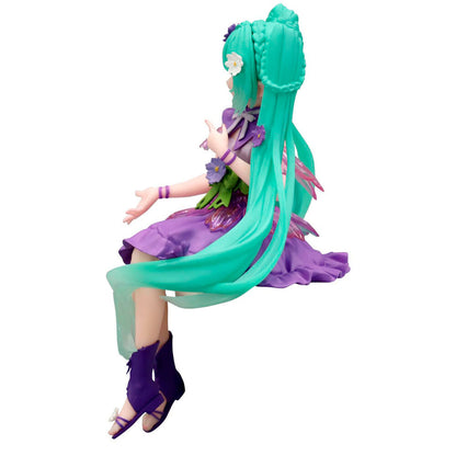 Figura Noodle Stopper Hatsune Miku Flower Fairy Cosmos Purple Hatsune Miku 14cm   FURYU