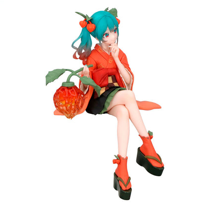 Figura Noodle Stopper Hatsune Miku Flower Fairy Winter Cherry Hatsune Miku 15cm   FURYU