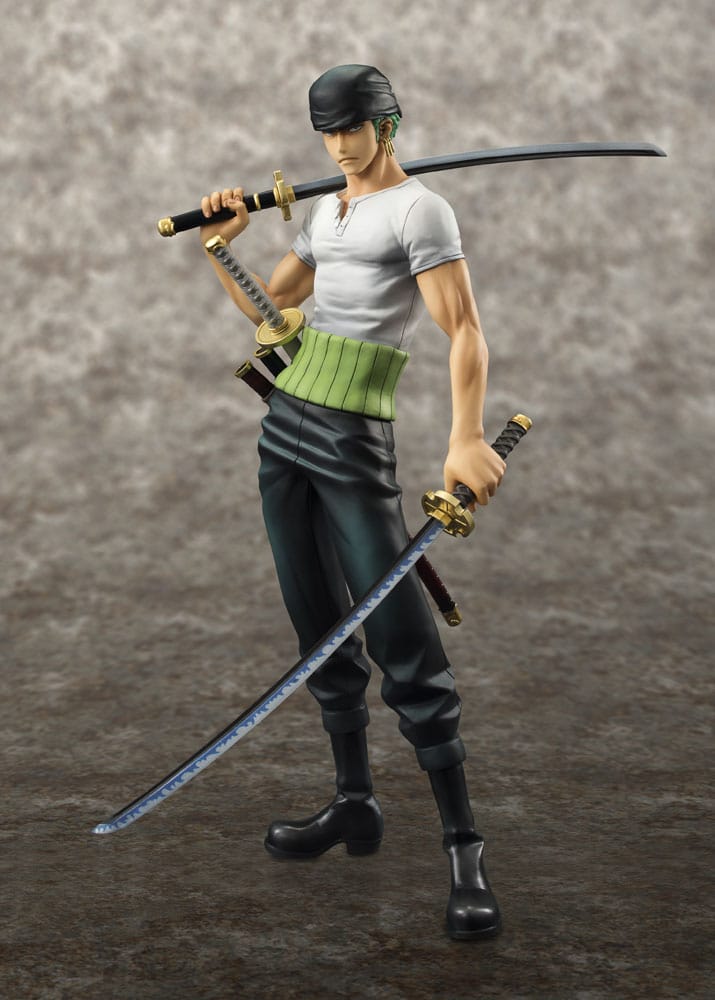 Figura One Piece Estatua PVC Excellent Model NEO-DX Roronoa Zoro 10th Limited Ver. 23 cm   Megahouse